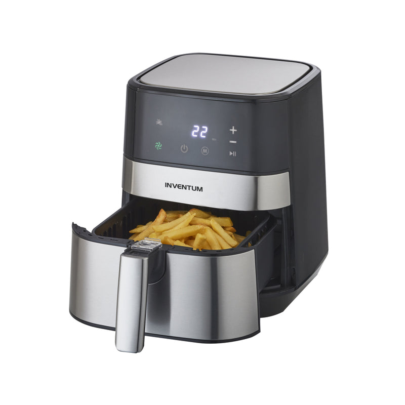 Load image into Gallery viewer, Inventum gf350hld hetelucht friteuse 3.5l 1500w zwart rvs
