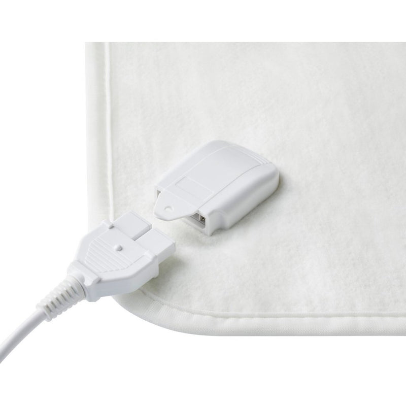 Afbeelding laden in galerijviewer, Tomado teb1510w elektrische deken 150x80 cm wit fleece
