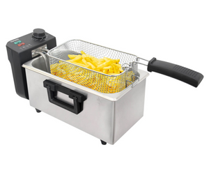 Tomado frituurpan - 3 liter inhoud - koude zone - rvs