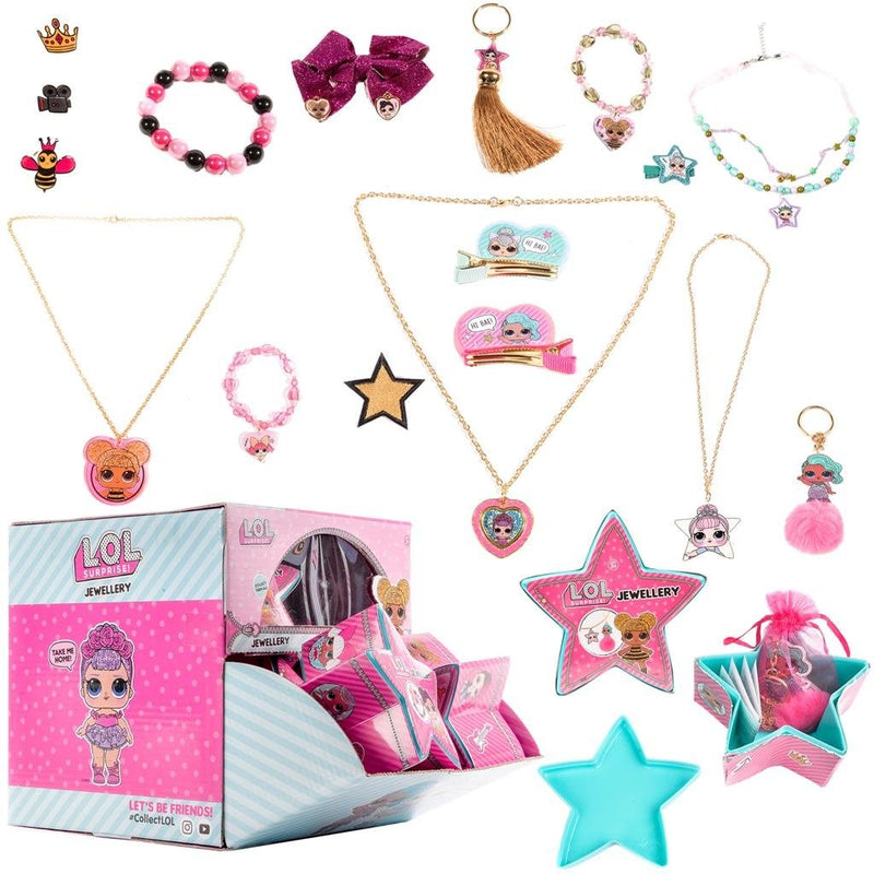 Load image into Gallery viewer, L.o.l. surprise verrassing ster met bijoux accessoires 10x10x6 cm
