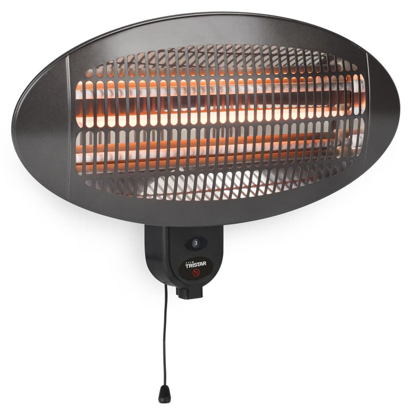 Load image into Gallery viewer, Tristar Tristar Terrasverwarmer wandmontage KA-5286 2000 W Quartz zwart
