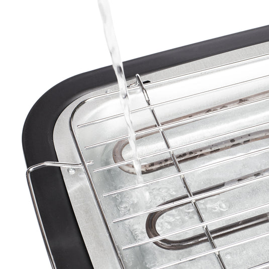 Tristar bq2813 elektrische barbecue zwart