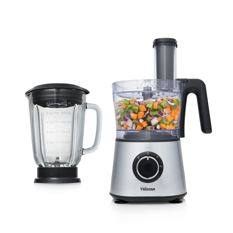 Load image into Gallery viewer, Tristar Tristar MX-4823 Food Processor RVS Zwart
