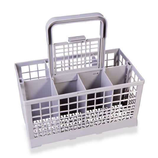 Scanpart bestekmand voor vaatwasser 24x13.5 cm 8-delig grijs