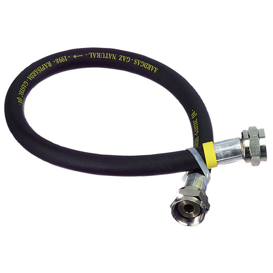 Scanpart gasslang 60 cm aluminium koppeling