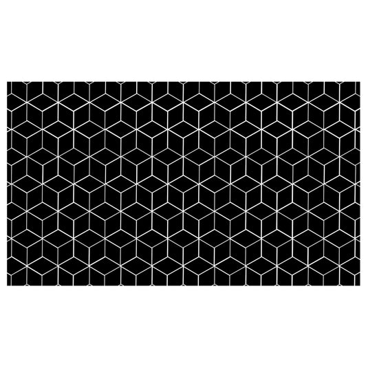 Scanpart inductie beschermmat 90x52 cm zwart siliconen