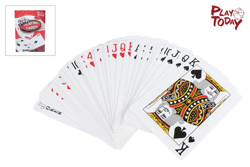 ギャラリービューアに画像をロードする, Play today jumbo speelkaarten 17,5cm
