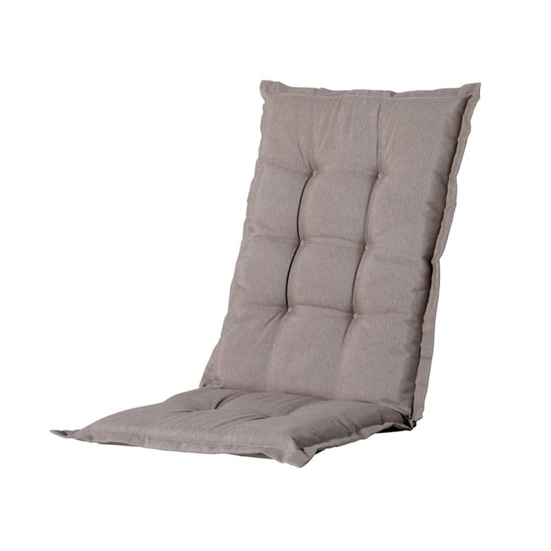 Load image into Gallery viewer, Madison stoelkussen met hoge rug basic 123x50 cm taupe
