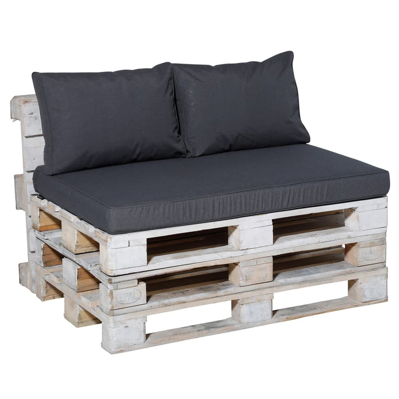 Load image into Gallery viewer, Madison palletkussenset panama grijs
