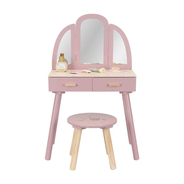 Little dutch kaptafel – hout – pink