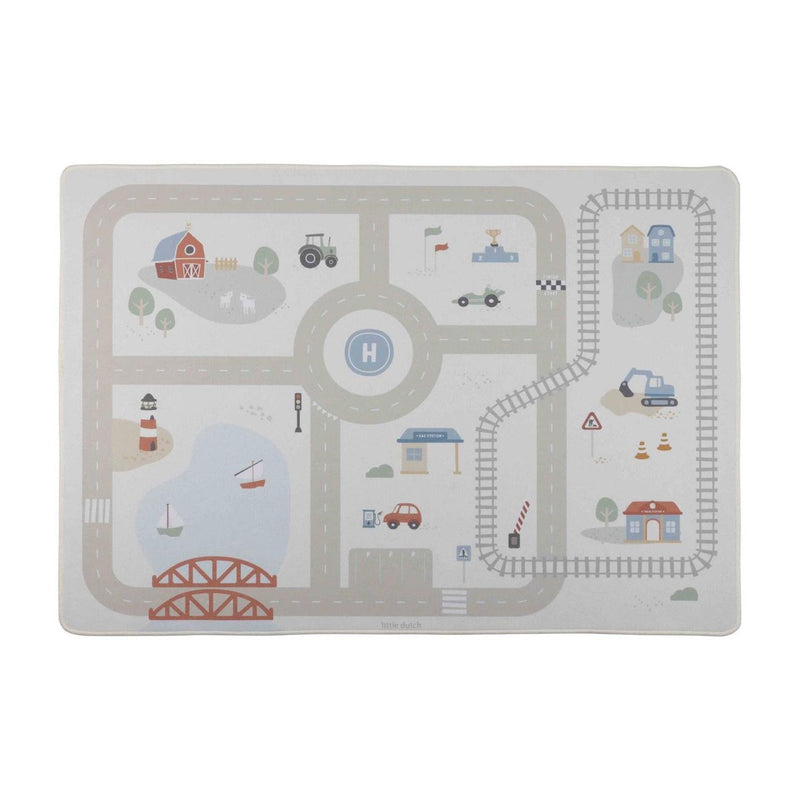 ギャラリービューアに画像をロードする, Little dutch auto speelkleed 100x140cm
