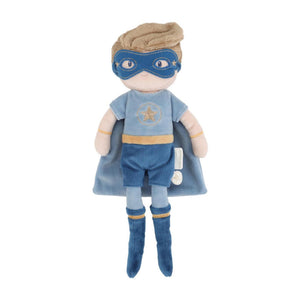 Little dutch superhero knuffelpop jim - 35 cm