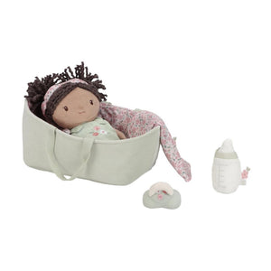 Little dutch babypop in mandje evi 25cm
