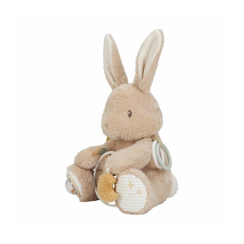 Cargue la imagen en el visor de la galería, Little dutch newborn naturals activiteitenknuffel baby bunny
