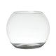 Hakbijl glass glazen bubble bol vaas h20xø25cm