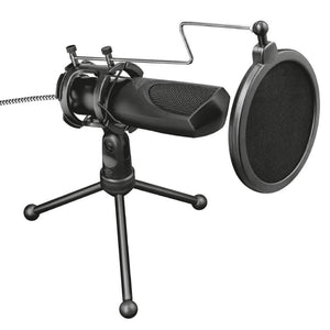 Trust gxt 232 mantis usb streaming microfoon zwart