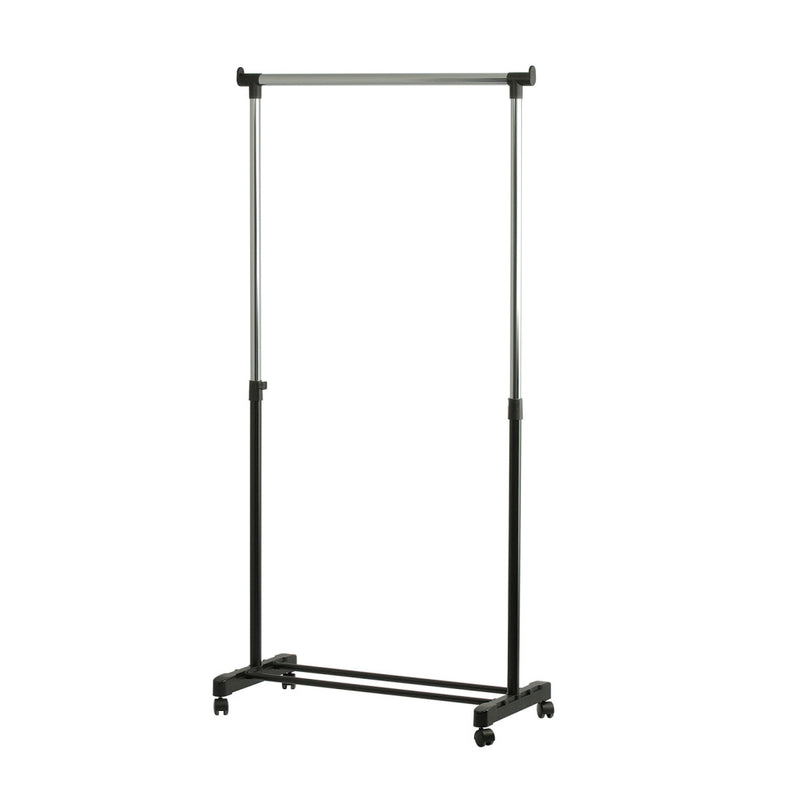 Load image into Gallery viewer, V-part kledingrek 84x170x43 cm zwart
