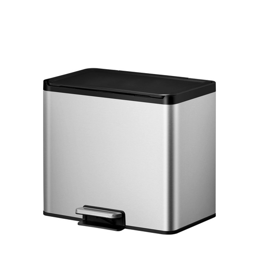 Eko essential pedaalemmer 9+9+9l - mat rvs