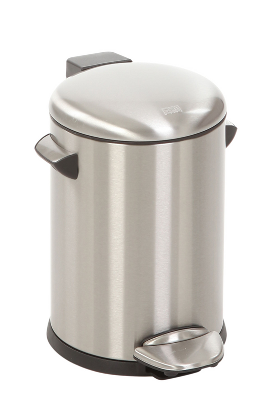 Eko belle deluxe pedaalemmer 3l - mat rvs