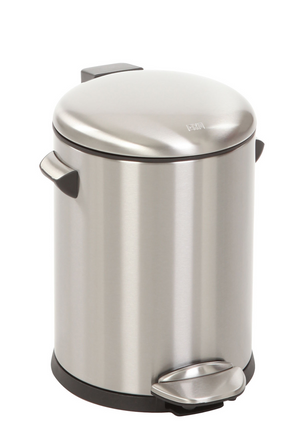 Eko belle deluxe pedaalemmer 5l - mat rvs