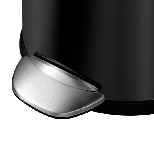 Eko vepa bins belle deluxe pedaalemmer 3l zwart zilver