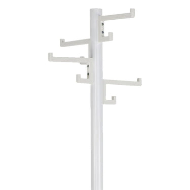 V-part kapstok staand met 8 haken porcelain 178 cm wit
