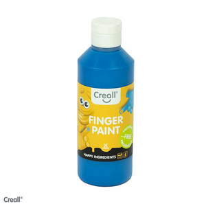 Creall vingerverf happy ingredients 250ml - blauw