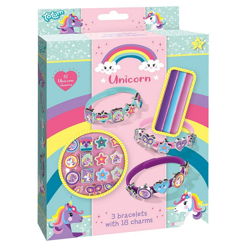 Load image into Gallery viewer, Totum eenhoorn - armbandjes met bedels
