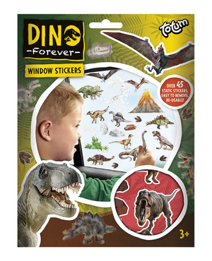Totum dino raamstickers