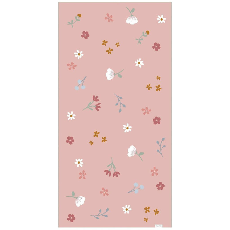 Chargez l'image dans la visionneuse de la galerie, Merkloos sans marque little dutch pink flowers strandlaken 60x120 cm lichtroze
