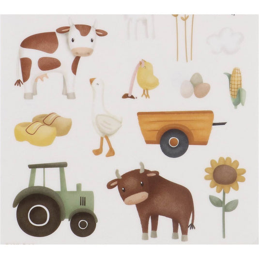 Little dutch raamstickers boerderij | 6 stuks