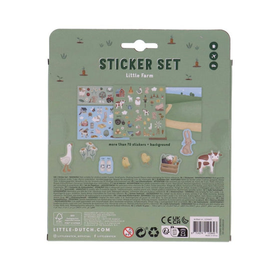 Little dutch little farm stickerset little farm stickerset
