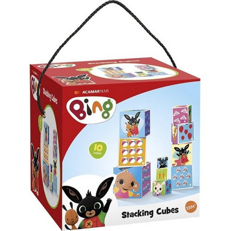 Load image into Gallery viewer, Bambolino Toys Stapelkubussen
