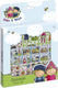 Fien teun stickers - 3 stickervellen met speelachtergrond - creatief speelgoed - boerderij - bambolino toys - vanaf 3 jaar