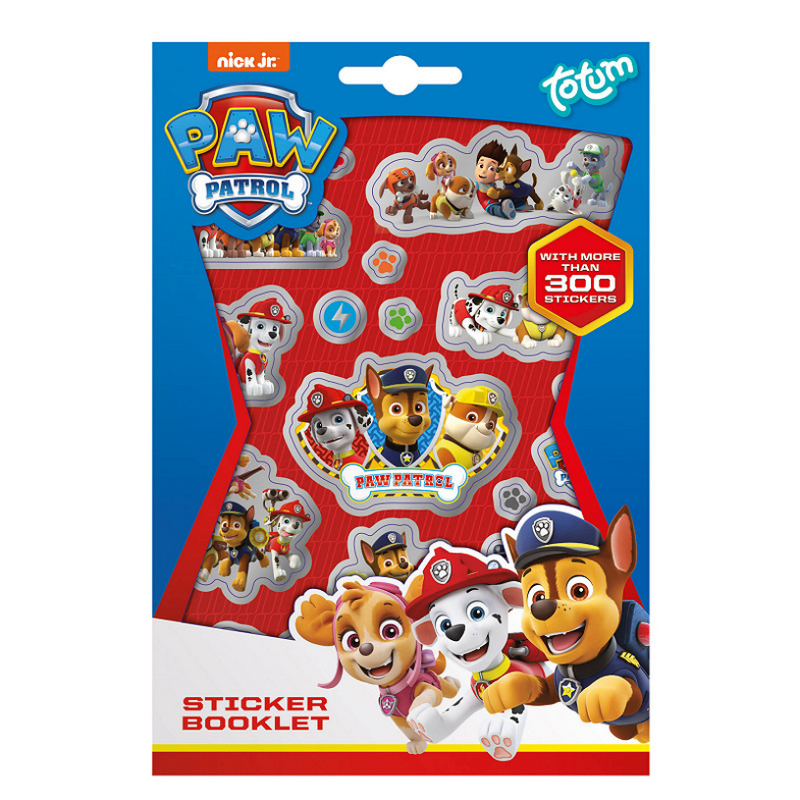 Chargez l'image dans la visionneuse de la galerie, Totum paw patrol sticker book 4 sheets
