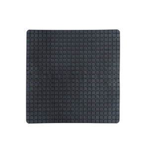 Dutch house anti-slip douchemat 55x55 cm zwart