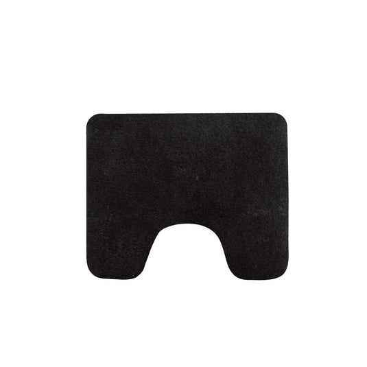 Dutch house toiletmat caen 60x50 cm zwart