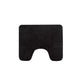 Dutch house toiletmat caen 60x50 cm zwart
