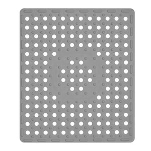 Dutch house gootsteenmat 31x27 cm rubber grijs