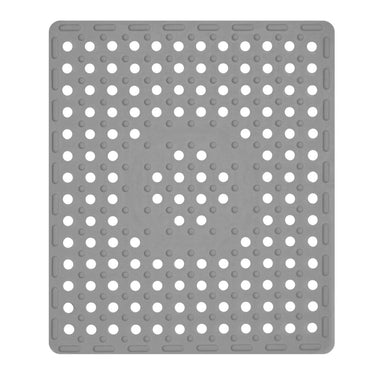 Dutch house gootsteenmat 31x27 cm rubber grijs