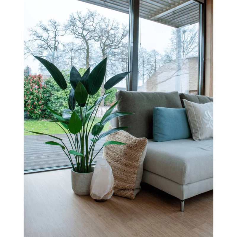 Load image into Gallery viewer, Emerald kunstplant heliconia plant groen 125 cm 419837
