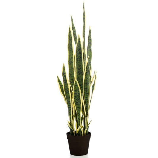 Emerald kunstplant in kunststof pot sanseveria 97 cm