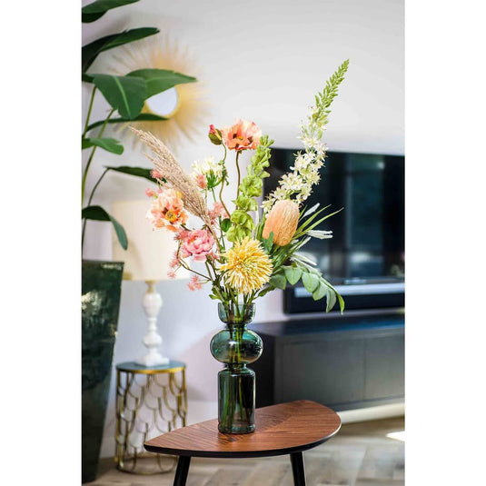 Emerald kunstboeket nature vibes xl 100 cm meerkleurig