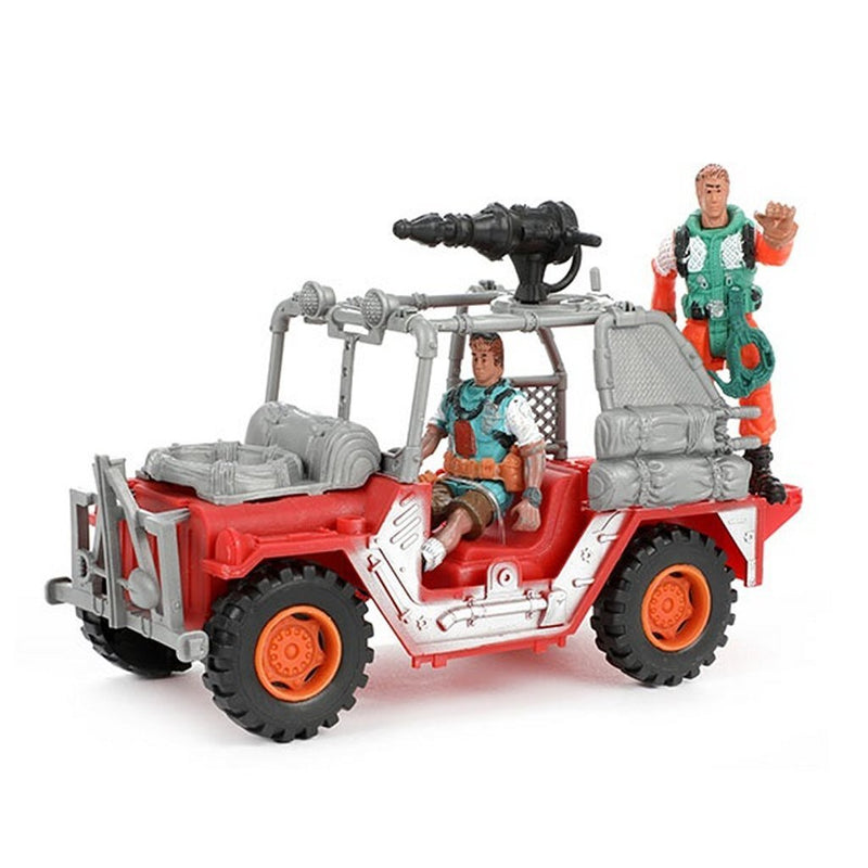 Afbeelding laden in galerijviewer, World of dinosaurs speelset met jeep
