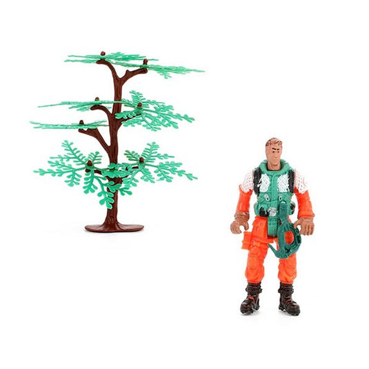 Toi-toys world of dinosaurs speelset met jeep