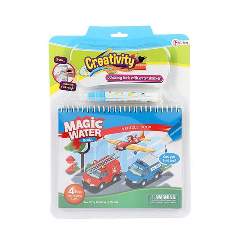 Load image into Gallery viewer, Toi-toys creativity kleuren met water voertuig met stift
