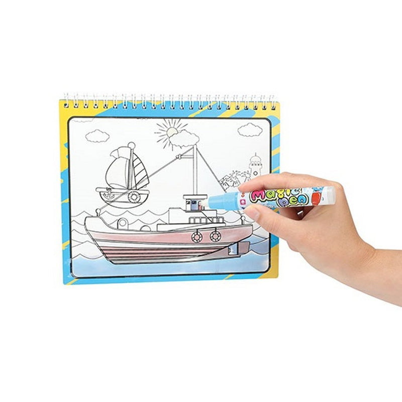 Load image into Gallery viewer, Toi-toys creativity kleuren met water voertuig met stift
