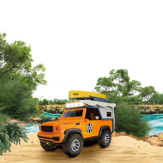 Toi-toys vehicool auto + kano + frictie + licht en geluid