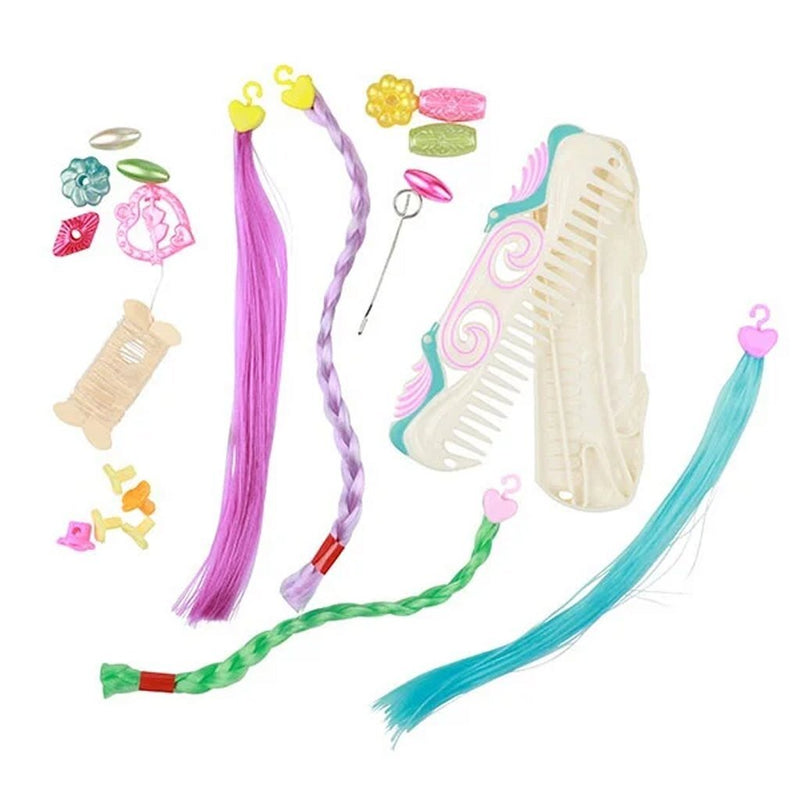 Load image into Gallery viewer, Toi-toys versier je haren kralen en haarlokken set
