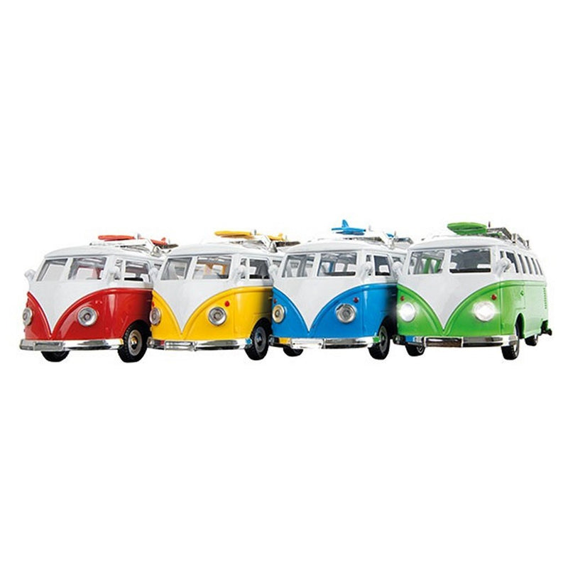 Load image into Gallery viewer, Metal vw bus + licht en geluid assorti
